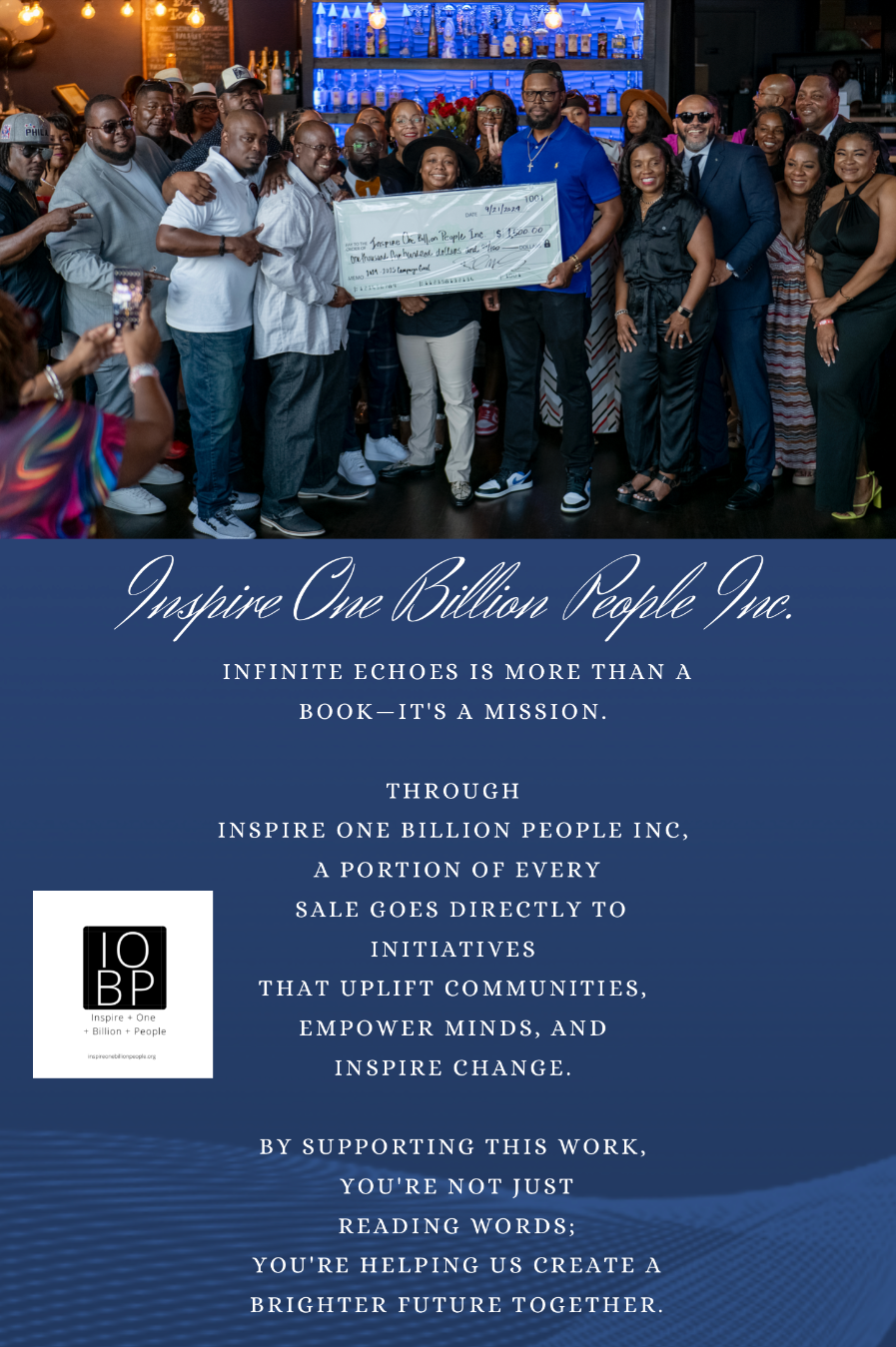 Main Image Supporting the Content of Giving Back Through Infinite Echoes